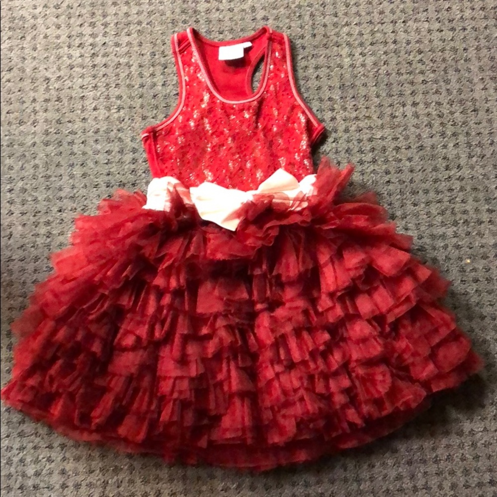Ooh La La Couture Red dress size 6X/7